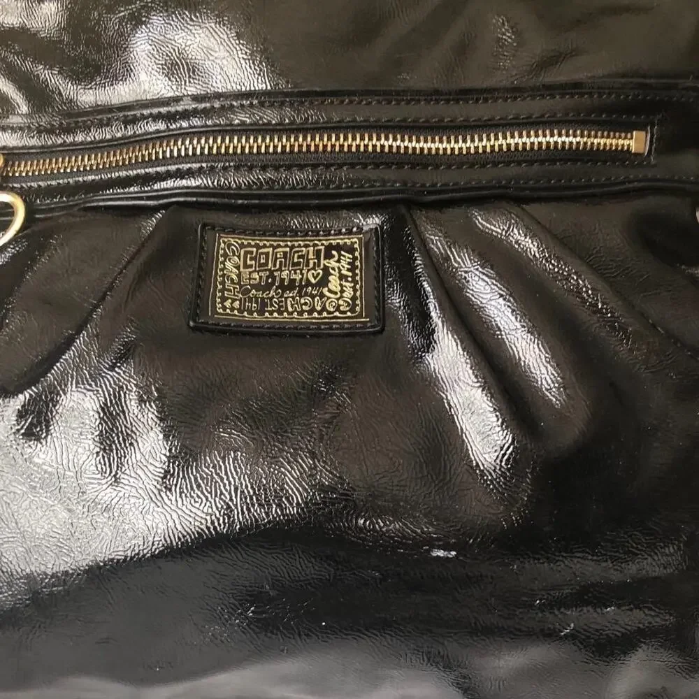COACH DAISY LIQUID GLOSS FILE BAG Style #F22147 (p220